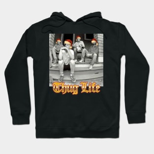 The Golden Girls Christmas - Thug Life Hoodie